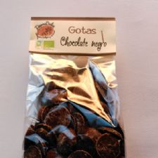 Gotas de chocolate negro 58% cacao